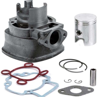 Kit Cilindru scuter PIAGGIO Quartz 2 50 49cc 50cc 2T - 4 Colturi - Racire Apa foto