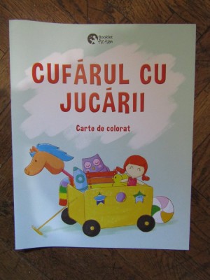 Cufarul cu jucarii CARTE DE COLORAT foto