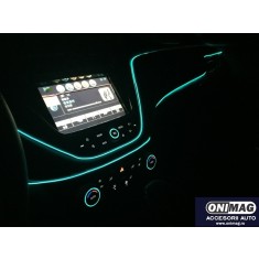 Neon Lumina Ambientala Auto 3M Albastru Marin