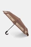 Moschino umbrelă culoarea maro, 8064