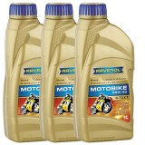 Pachet 3 litri ulei moto Ravenol Motobike 4T Mineral 20W40