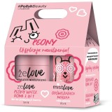 FlosLek Laboratorium ŻELOVE Peony set cadou cu bujor delicat