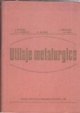 Carte Utilaje Metalurgice, Editura Didactica si Pedagogica, 1977, 1020 Pagini
