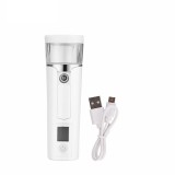 Cumpara ieftin Dispozitiv umidificator ten pulverizare prin abur 40ML cu display LCD
