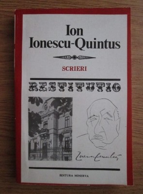 Ion Ionescu-Quintus - Scrieri foto