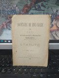 Societatea de bine-facere din Iași sub &icirc;naltul patronaj al Maiestăței Sale Elisabeta, Regina Rom&acirc;niei, Statute, Iași 1898, 013