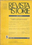 Cumpara ieftin Revista Istorie Mai 1976, 190 Pagini, Coperta Brosata, Editie Veche, Carti Istorie