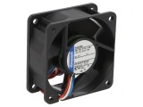 Ventilator DC axial 24VDC 56m3/h 41dBA 6850 rot/min