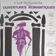 Disc vinil, LP. Ouvertures Romantiques-Carl Schuricht, Orchestre Symphonique Du Südwestfunk Baden-Baden, Nicola
