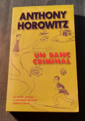 Un banc criminal Anthony Horowitz foto