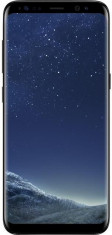 Telefon Mobil Samsung Galaxy S8, Procesor Octa-Core 2.3GHz 1.7GHz, Super AMOLED Capacitive touchscreen 5.8 , 4GB RAM, 64GB Flash, 12MP, 4G, Wi-Fi, And foto