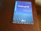 Teste grila de gramatica dupa programa de admitere in scolile de agenti de politie si de subofiteri de jandarmi,2009 - Dumitru Ticleanu