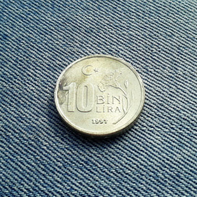 10 Lira 1997 Turcia / Lire foto