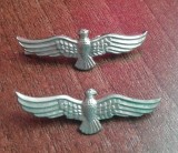 S 47 - semne de arma - metalice - aviatie - model nou - argintii