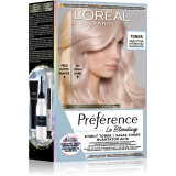 L&rsquo;Or&eacute;al Paris Pr&eacute;f&eacute;rence Le Blonding Toner toner acid neutralizarea subtonurilor de alamă culoare 02 Pearl Blonde 1 buc