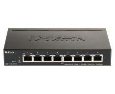 SWITCH PoE D-LINK Smart 8 porturi Gigabit (8 PoE) IEEE 802.3af, carcasa metalica, &amp;quot;DGS-1100-08PV2&amp;quot; (timbru verde 2 lei) foto