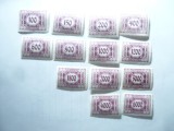 Serie mica Austria 1922 Porto , 13 valori (din 14 val.) sarniera