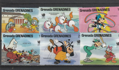 Desena animate Disney,Grenada Grenadine. foto