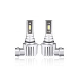 Set Bec H10 cu LED CSP2121 4000 lumen 6000k Voltaj: 12-24V Cod:EV12 Automotive TrustedCars