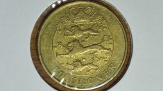 Danemarca -moneda colectie- 20 kroner / coroane 2006 -Regina Margareta- superba!