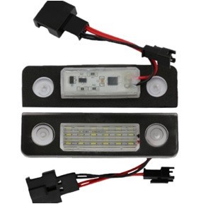 set 2 x Lampa LED numar compatibila Skoda foto