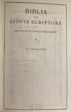BIBLIA SAU SFANTA SCRIPTURA A VECHIULUI SI NOULUI TESTAMENT CU TRIMITERI,1992