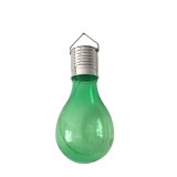 Luminiță Solară Decorativă LED eMazing, Suspendată &icirc;n Formă de Bec, pentru Exterior, IP65, Ultron Verde
