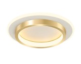 Cumpara ieftin Lustra LED rotunda, 30W, aurie, lumina calda/rece/neutra
