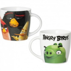 Cana portelan Angry Birds 330ml Lulabi foto