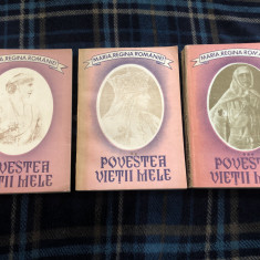 Regina Maria, povestea vietii mele, 3 volume, Ed. Moldova 1991, stare FB