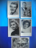 HOPCT LOT NR 1324 RUSIA -ACTORI / ARTISTI-5 CARTI POSTALE-CIRCULATE, Necirculata, Printata