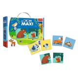 JOC MEMOS MAXI ANIMALE PARINTI SI COPII, TREFL Jocuri