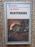 Marturisire - Liviu Rebreanu