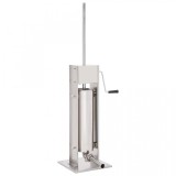 Aparat de umplut c&acirc;rnați manual, argintiu, 7 L, oțel inoxidabil, vidaXL