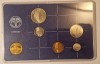 Set Monede Olanda 1986, 5 monede + 1 jeton, America Centrala si de Sud