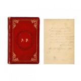 Constance, carnet manuscris oferit prietenei Anicouza, 28 iunie 1876