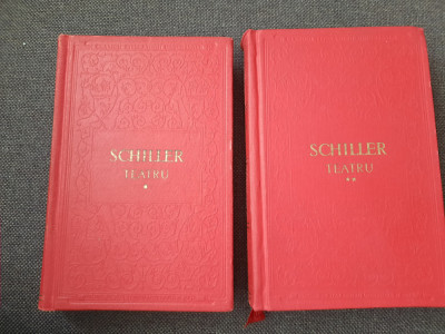 Friedrich Schiller - Teatru 2 VOLUME EDITIE DE LUX ,OMAGIALA foto