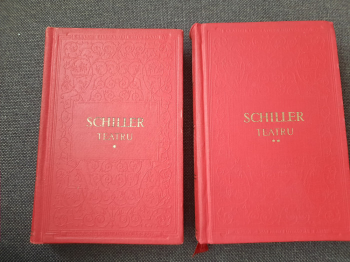 Friedrich Schiller - Teatru 2 VOLUME EDITIE DE LUX ,OMAGIALA