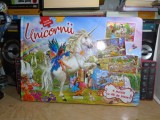 UNICORNII * CARTE PUZZLE ( 4 PUZZLE CU 48 DE PIESE ) *