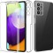 Husa din silicon 360&deg;, Compatibila cu Samsung Galaxy A52/s 5G, Transparent