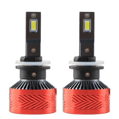 Set 2 LED-Uri Auto Techstar&amp;reg; P14, H13, 120W, 18000 Lumeni, 6000K, 12-24V, Unghi Fascicul 360&amp;deg;, CSP 3570, Canbus, Radiator Aluminiu, Racire Cooling Tec foto