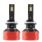 Set 2 LED-Uri Auto Techstar&reg; P14, H13, 120W, 18000 Lumeni, 6000K, 12-24V, Unghi Fascicul 360&deg;, CSP 3570, Canbus, Radiator Aluminiu, Racire Cooling Tec