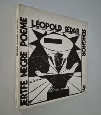 Leopold Sedar Poeme Carte cu autograf Radu Carneci Dan Erceanu Desene autograf foto