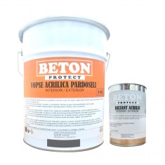 Vopsea Beton Exterior, Gri Antracit, Beton Protect, 5 Kg