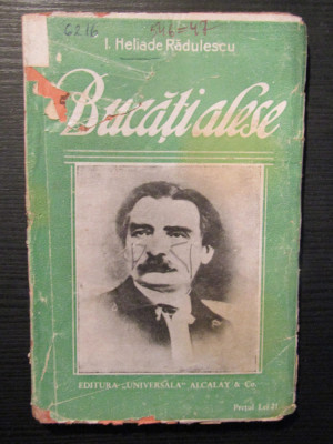 Ion-Heliade Radulescu - Bucati Alese -Ed. 1909 cu Introd. M.Stancescu BPT foto
