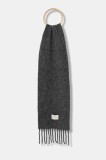 Marella fular de l&acirc;nă culoarea gri, uni, 2523546057200