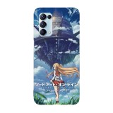Husa compatibila cu Oppo A73 model Sword art Online SAO Levels, Silicon, TPU, Viceversa, Transparent, Carcasa