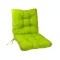 Perna scaun cu spatar, verde, umplutura spuma, sistem de prindere, 50x100