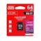 Card MicroSD 64GB + Adaptor (Clasa 10) GoodRam