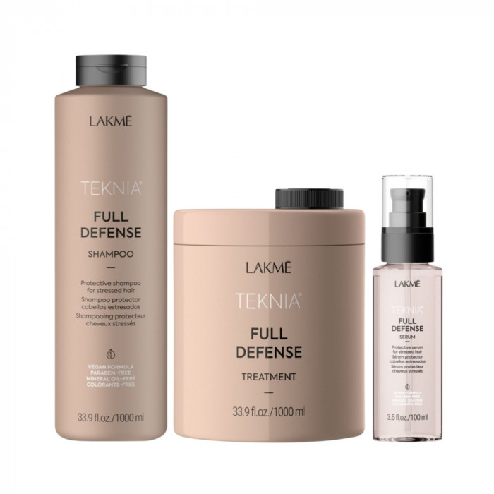 Set pentru par stresat, Lakme, Teknia, Full Defense